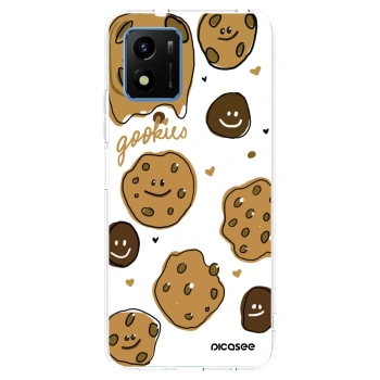 Picasee silikonový průhledný obal pro Vivo Y01 - Gookies
