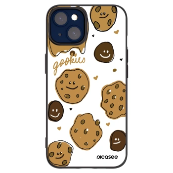 Picasee silikonový černý obal pro Apple iPhone 14 - Gookies