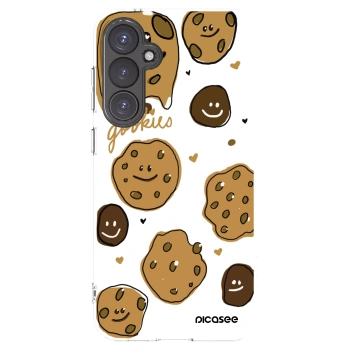 Picasee silikonový průhledný obal pro Samsung Galaxy S23 FE S711B - Gookies
