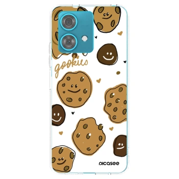 Picasee silikonový průhledný obal pro Motorola Edge 40 Neo - Gookies