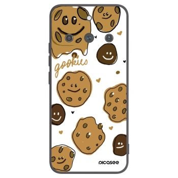 Picasee silikonový černý obal pro Realme 11 Pro+ - Gookies