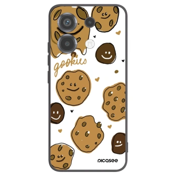 Picasee silikonový černý obal pro Xiaomi Poco X6 - Gookies