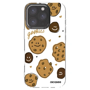 Picasee silikonový průhledný obal pro Apple iPhone 16 Pro - Gookies