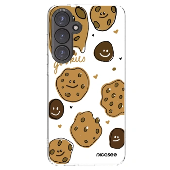 Picasee silikonový průhledný obal pro Samsung Galaxy S24 FE S721B - Gookies