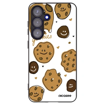Picasee silikonový černý obal pro Samsung Galaxy S25 5G - Gookies