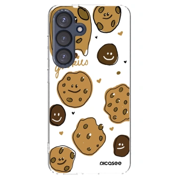 Picasee silikonový průhledný obal pro Samsung Galaxy S25 5G - Gookies