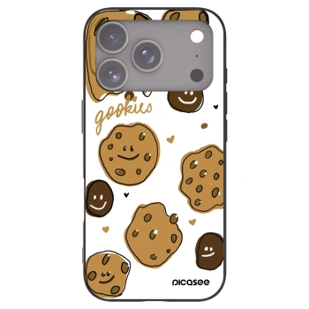 Picasee silikonový černý obal pro Apple iPhone 17 Pro - Gookies