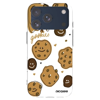 Picasee silikonový průhledný obal pro Apple iPhone 17 Pro - Gookies