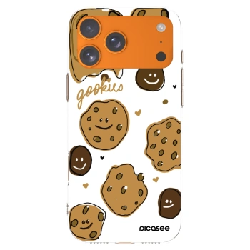 Picasee silikonový průhledný obal pro Apple iPhone 17 Pro Max - Gookies