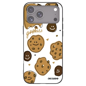 Picasee silikonový černý obal pro Apple iPhone 17 Pro Max - Gookies