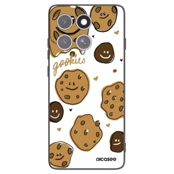 Picasee silikonový černý obal pro Motorola Edge 60 Fusion - Gookies