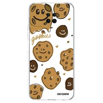 Picasee silikonový průhledný obal pro Xiaomi Redmi Note 9 Pro - Gookies
