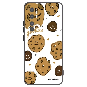 Picasee silikonový černý obal pro Xiaomi Mi Note 10 Lite - Gookies