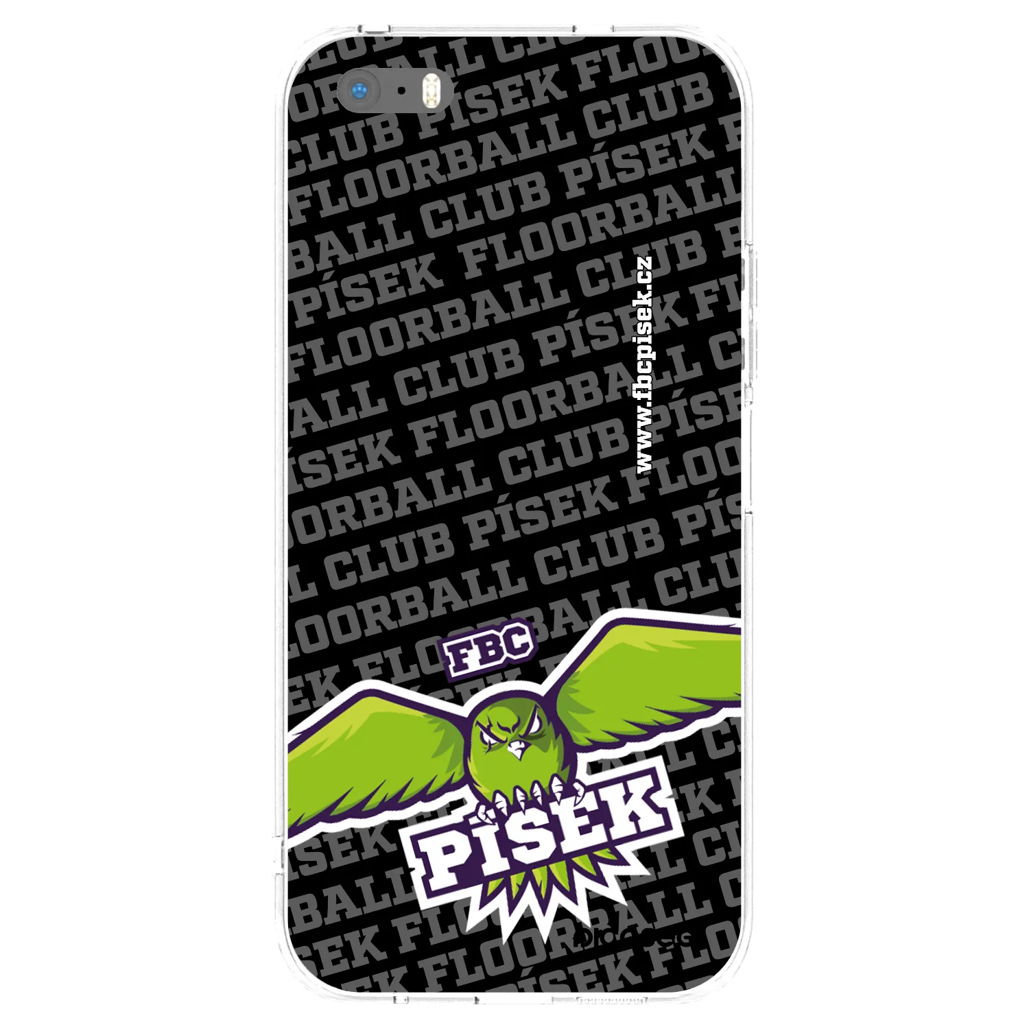 Picasee silikonový průhledný obal pro Apple iPhone 5/5S/SE - FBC Písek