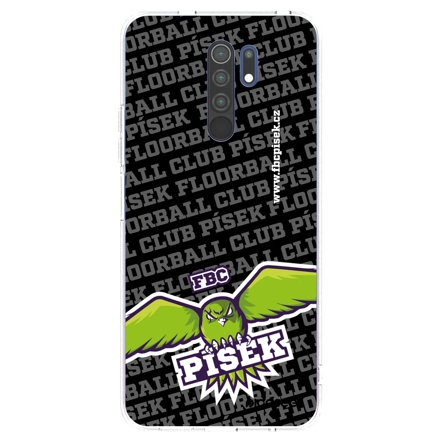 Picasee silikonový průhledný obal pro Xiaomi Redmi 9 - FBC Písek