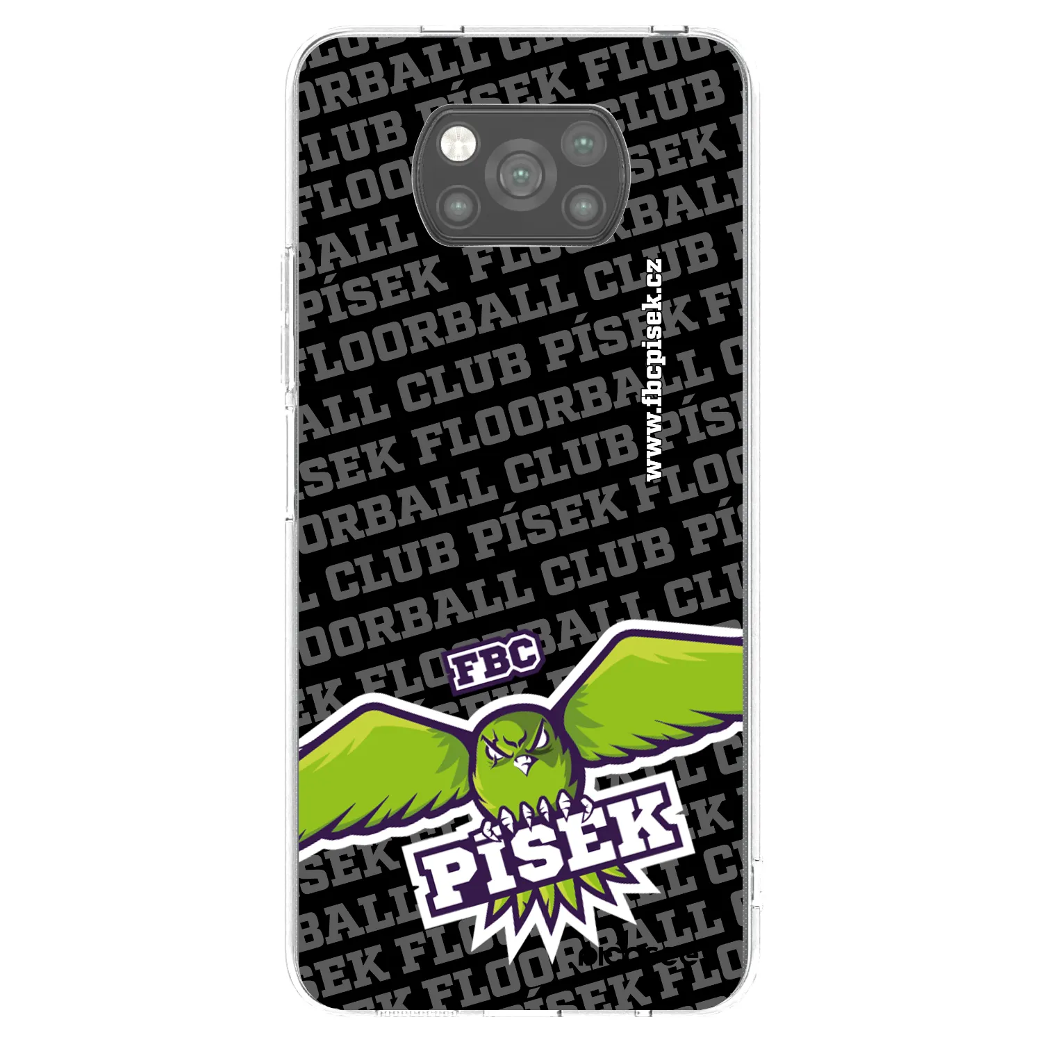 Picasee silikonový černý obal pro Xiaomi Poco X3 - FBC Písek
