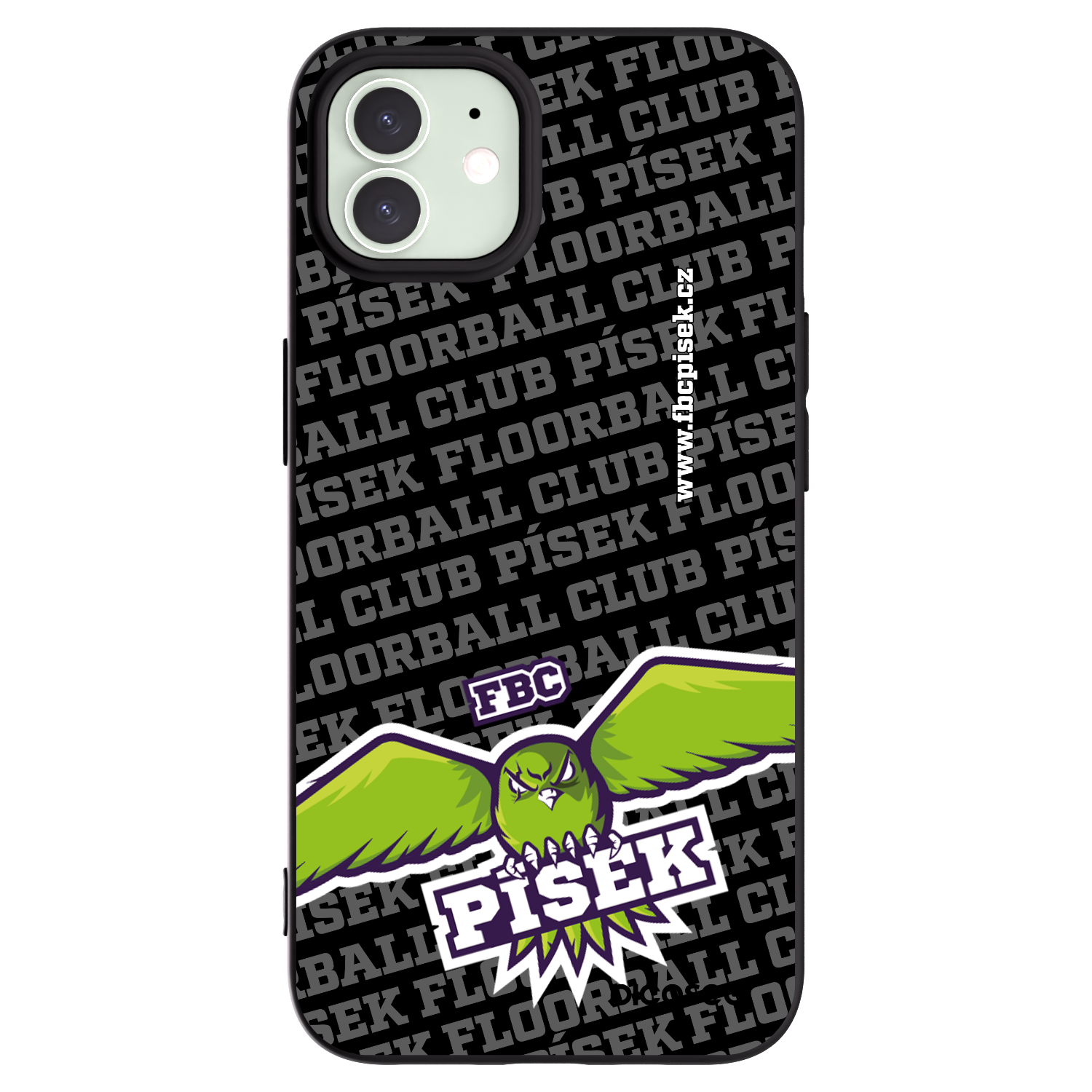 Picasee silikonový černý obal pro Apple iPhone 12 Pro - FBC Písek