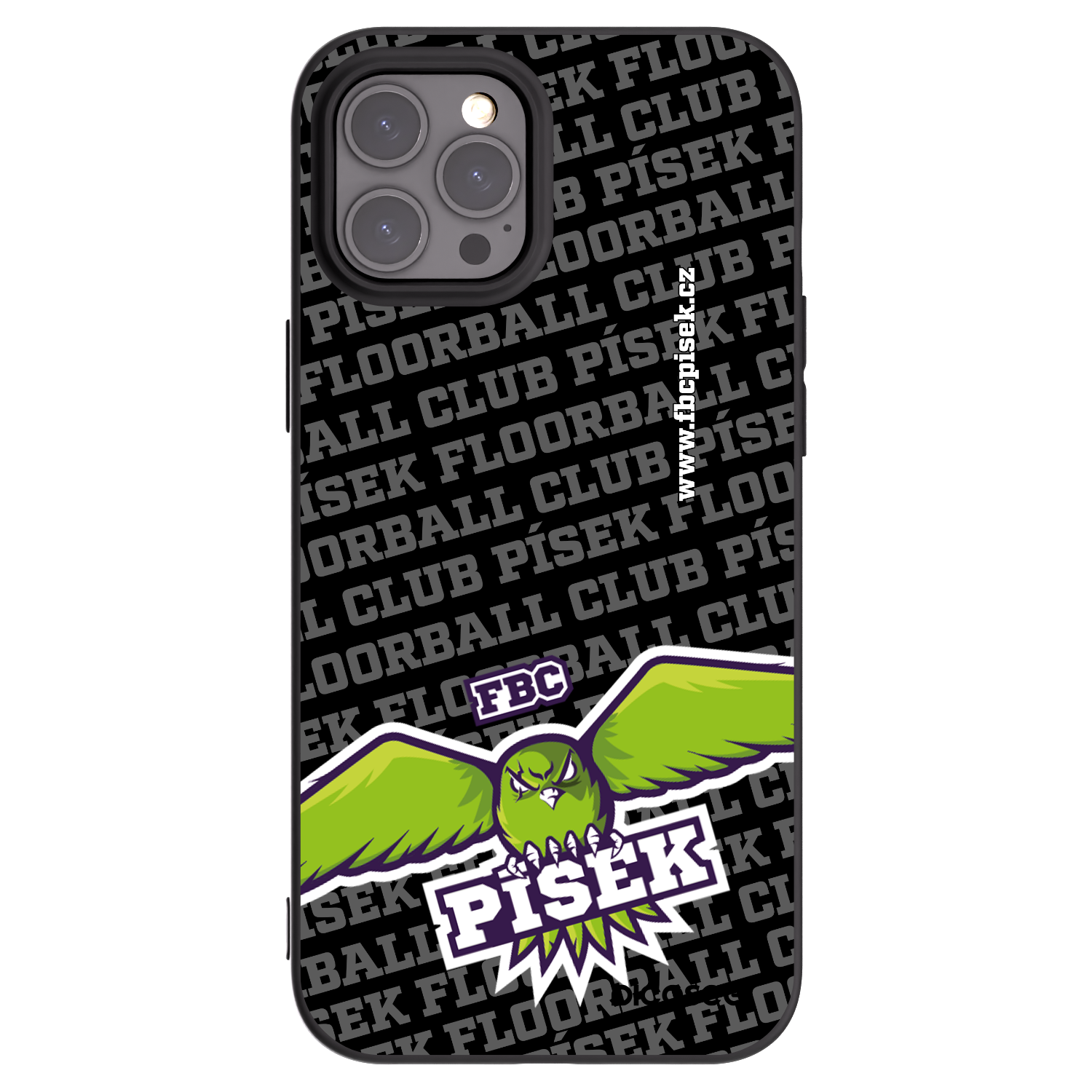 Picasee silikonový černý obal pro Apple iPhone 12 Pro Max - FBC Písek