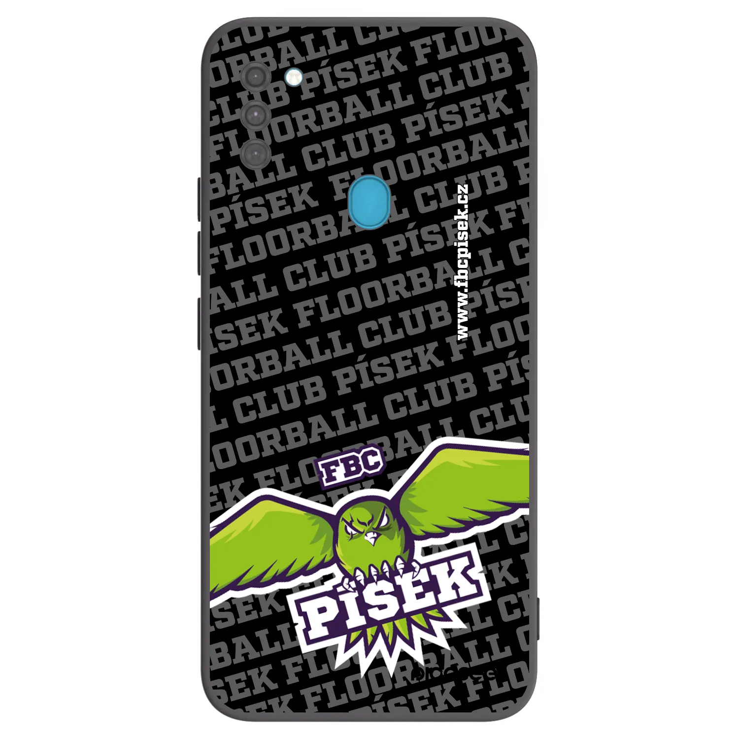 Picasee silikonový černý obal pro Samsung Galaxy M11 - FBC Písek