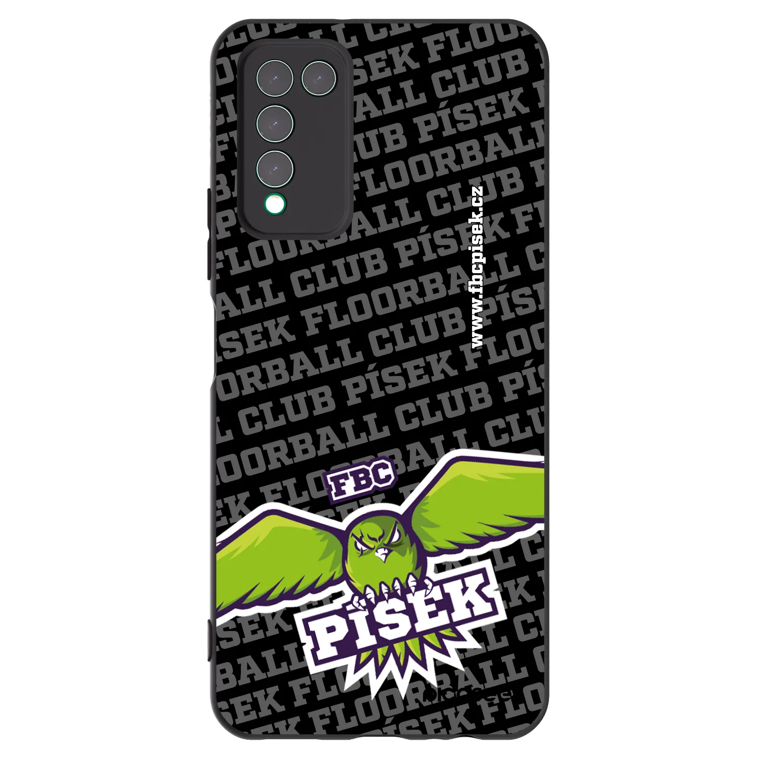 Picasee silikonový černý obal pro Honor 10X Lite - FBC Písek