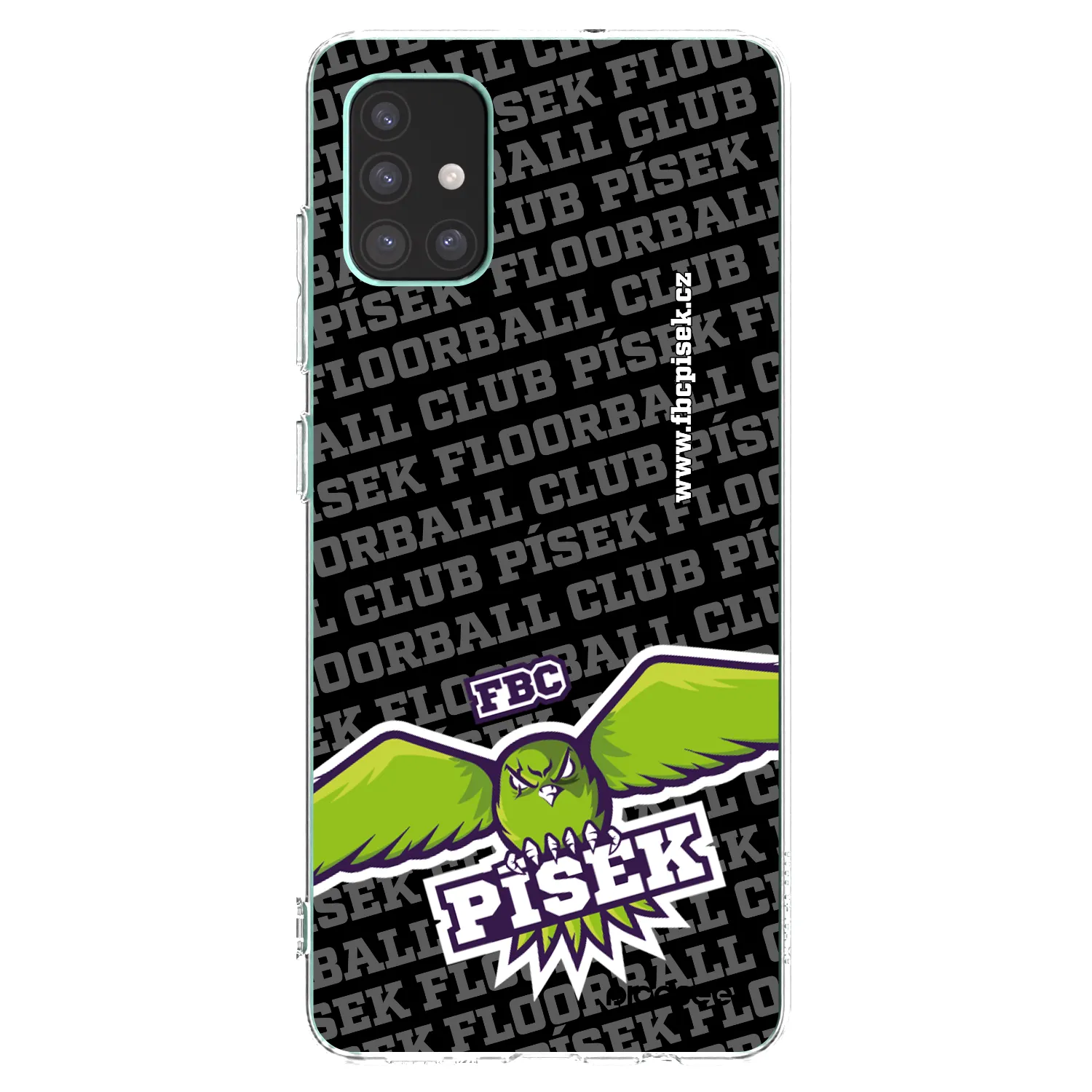 Picasee silikonový průhledný obal pro Samsung Galaxy M51 M515F - FBC Písek