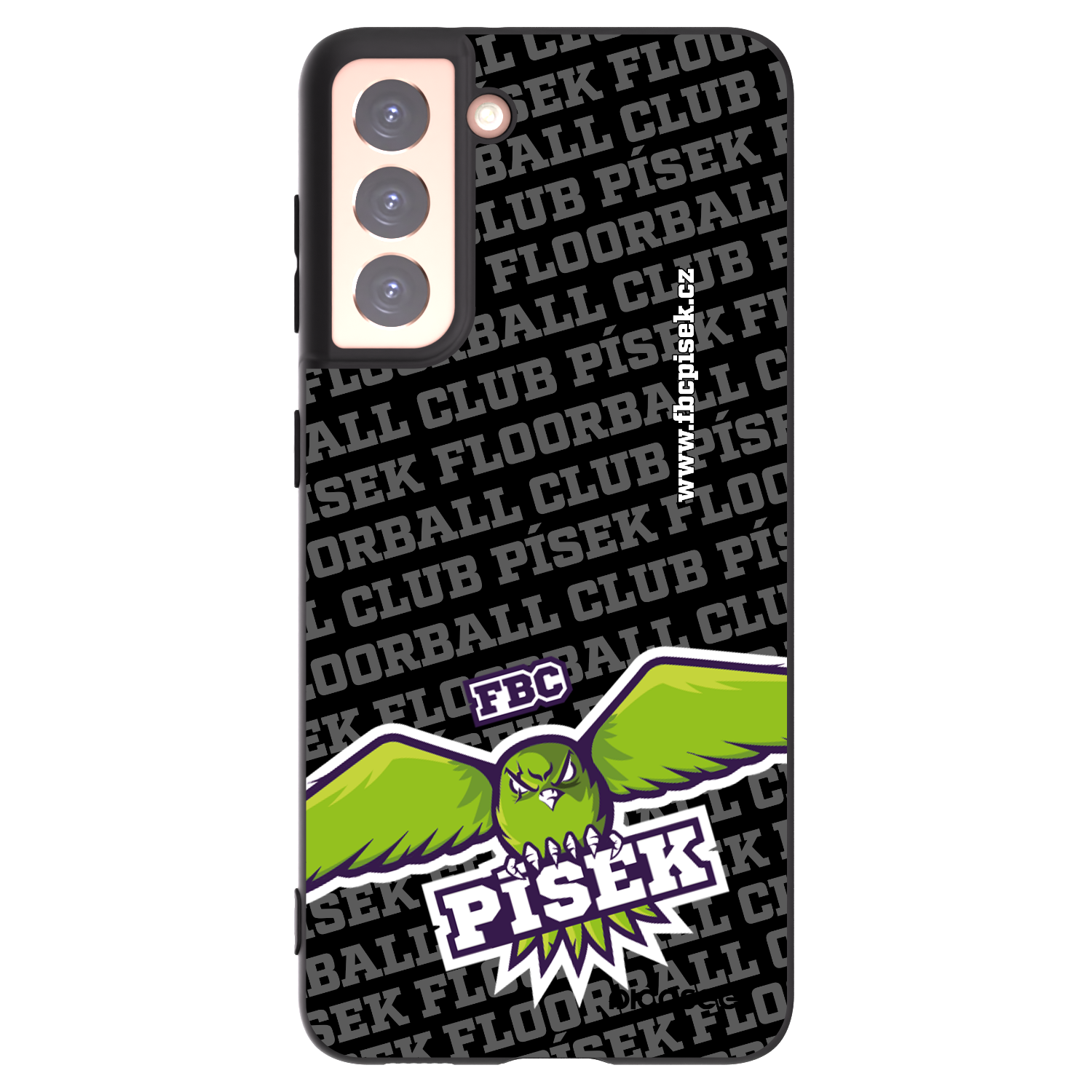 Picasee silikonový černý obal pro Samsung Galaxy S21 5G G991B - FBC Písek