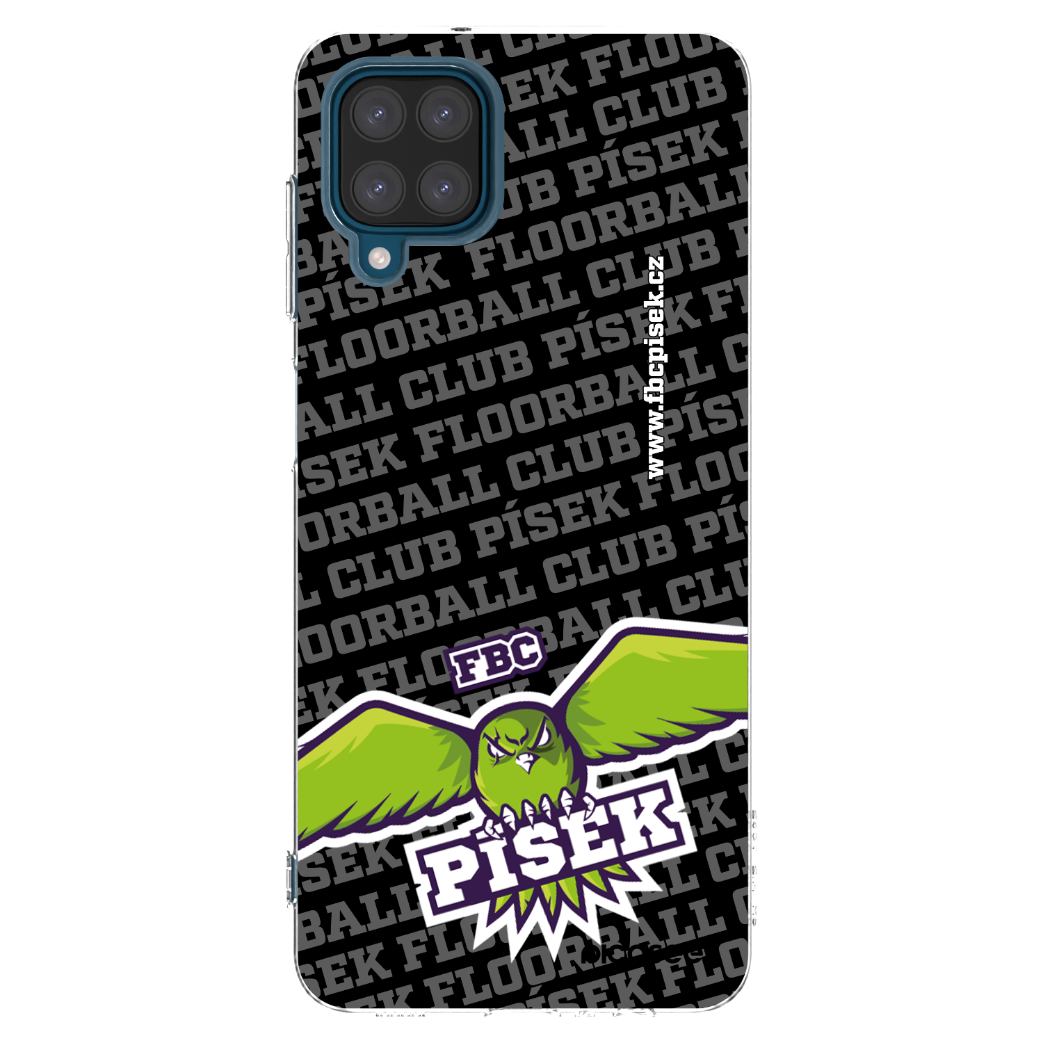 Picasee silikonový průhledný obal pro Samsung Galaxy A12 A125F - FBC Písek