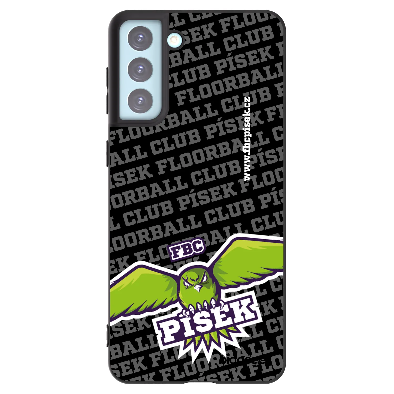 Picasee silikonový černý obal pro Samsung Galaxy S21+ 5G G996F - FBC Písek