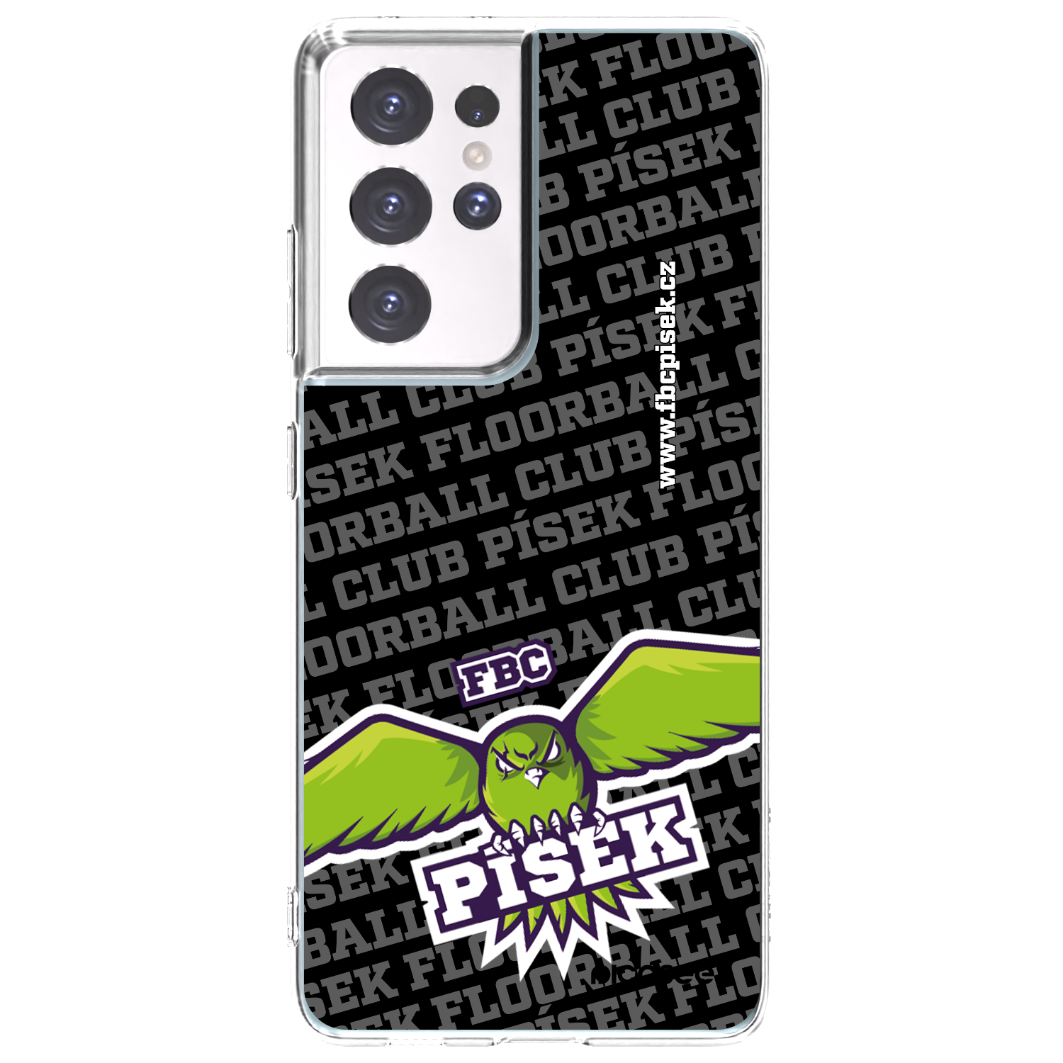 Picasee silikonový průhledný obal pro Samsung Galaxy S21 Ultra 5G G998B - FBC Písek
