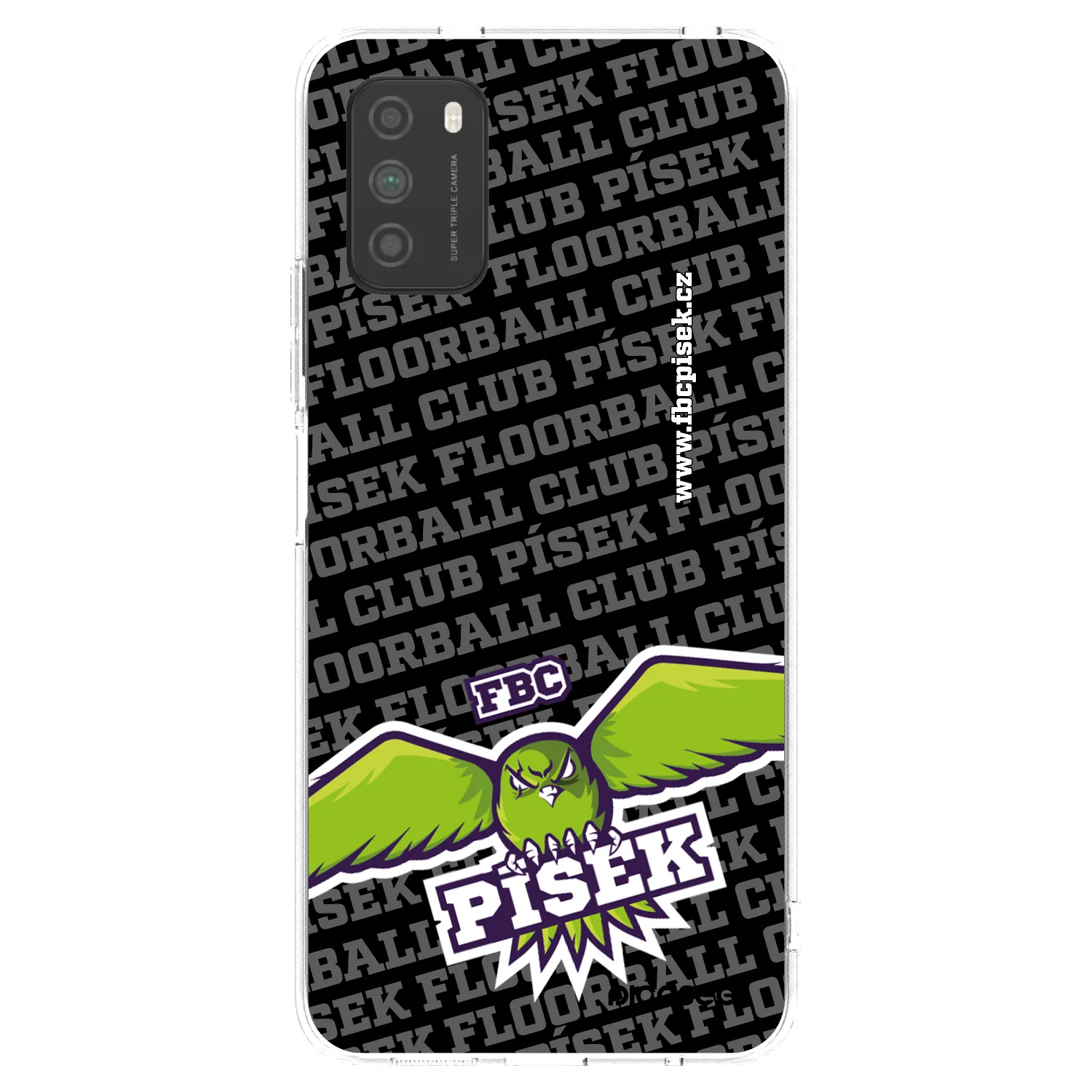 Picasee silikonový průhledný obal pro Xiaomi Poco M3 - FBC Písek