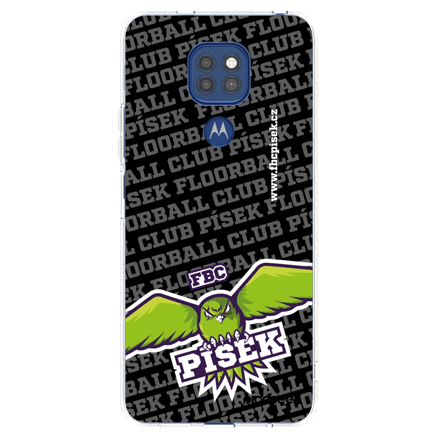 Picasee silikonový průhledný obal pro Motorola Moto G9 Play - FBC Písek