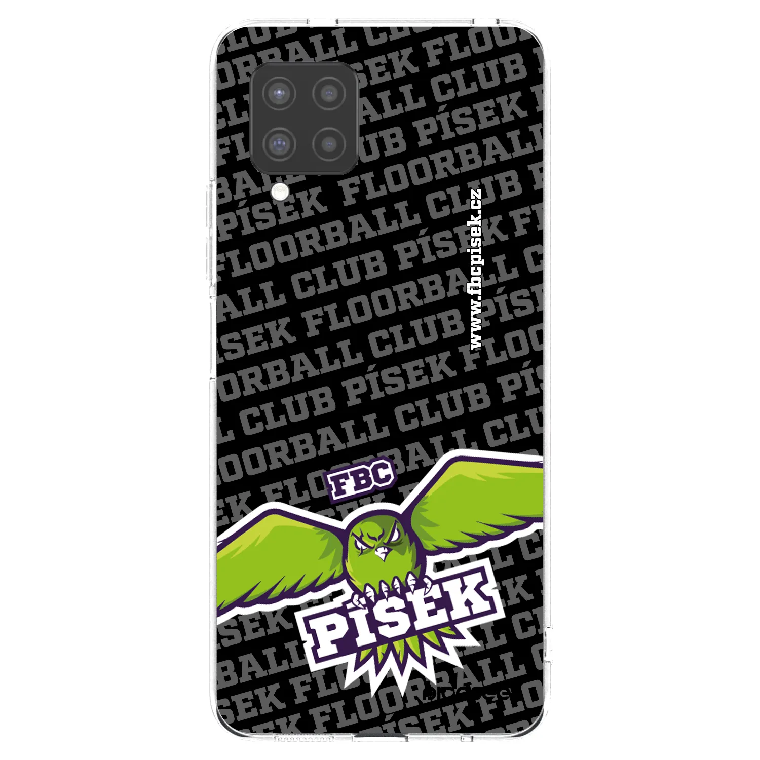Picasee silikonový průhledný obal pro Samsung Galaxy A42 A426B - FBC Písek