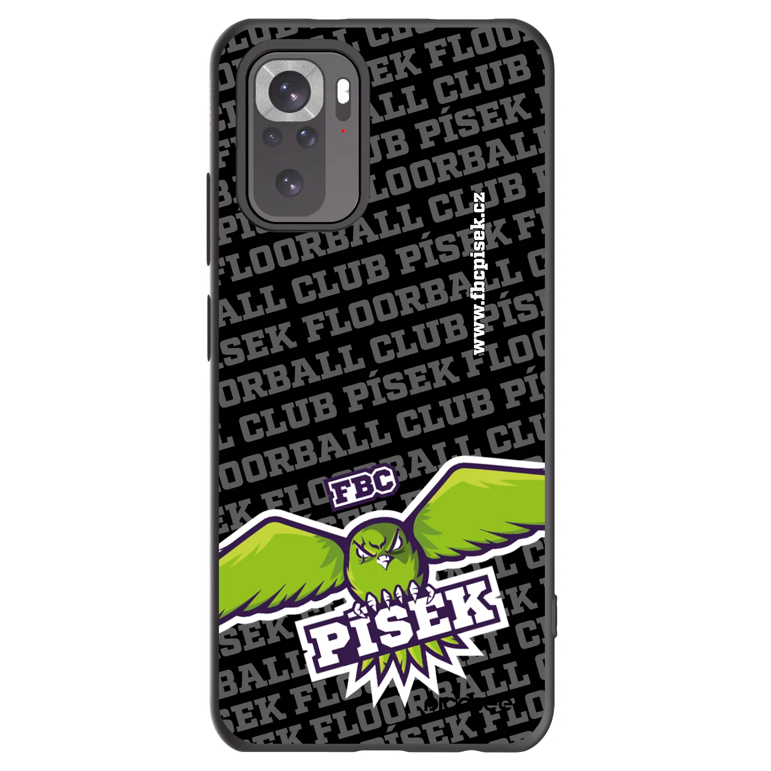 Picasee silikonový černý obal pro Xiaomi Redmi Note 10S - FBC Písek