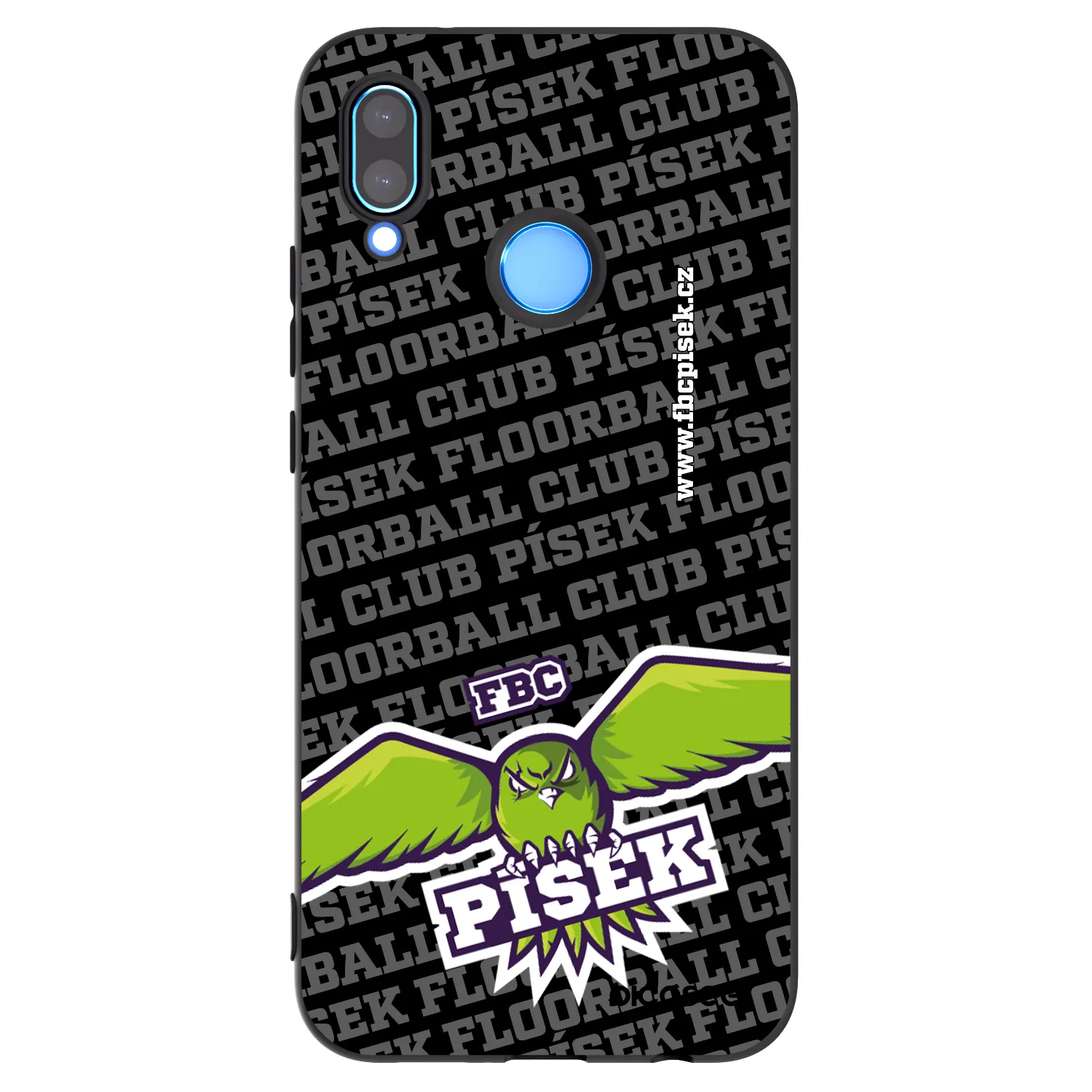Picasee silikonový černý obal pro Huawei P20 Lite - FBC Písek