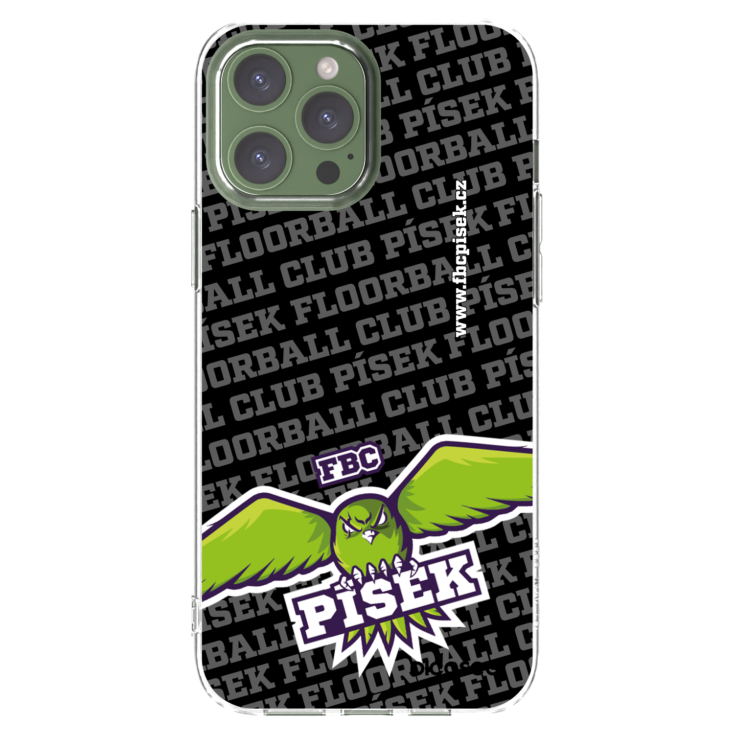 Picasee silikonový průhledný obal pro Apple iPhone 13 Pro Max - FBC Písek
