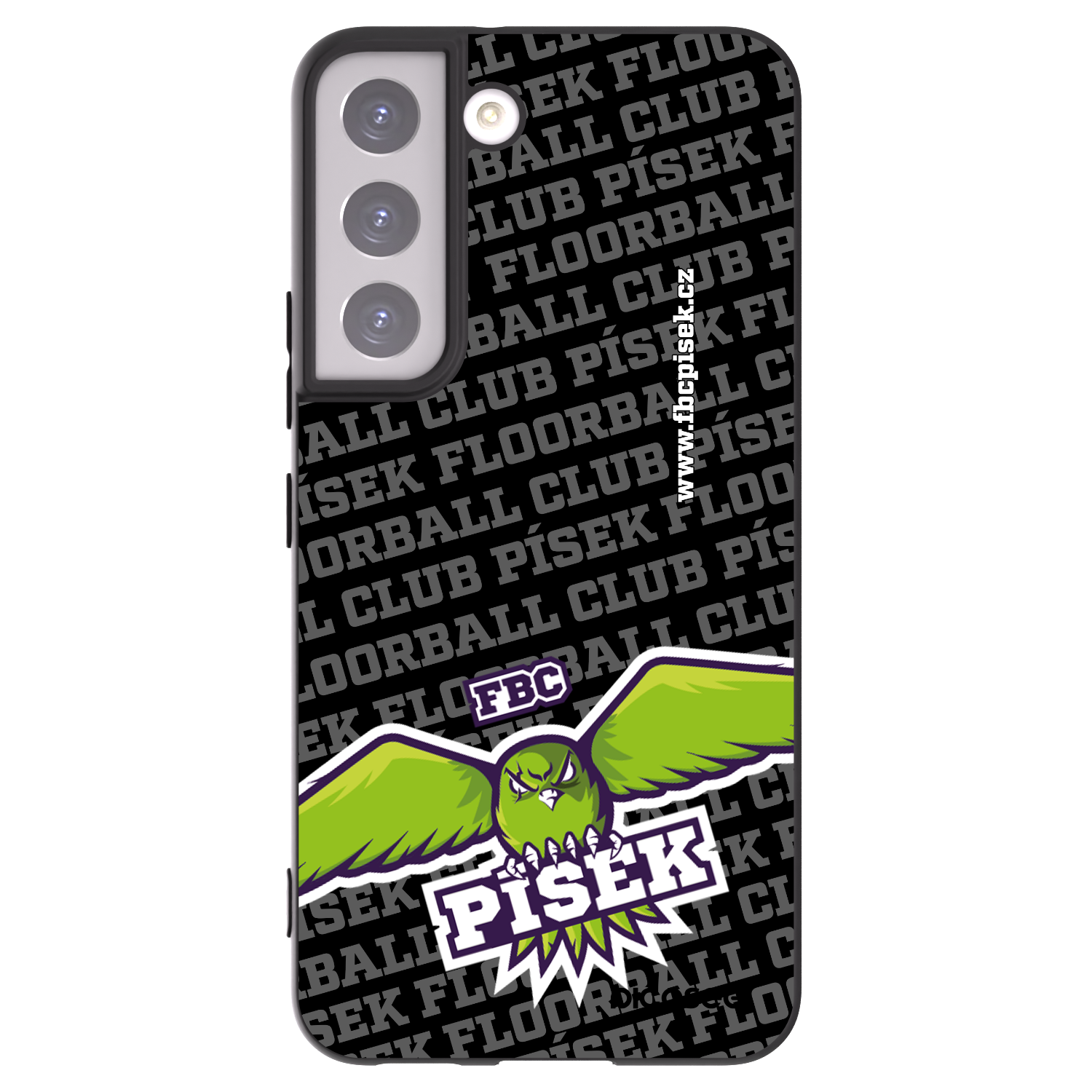 Picasee silikonový černý obal pro Samsung Galaxy S22 5G - FBC Písek