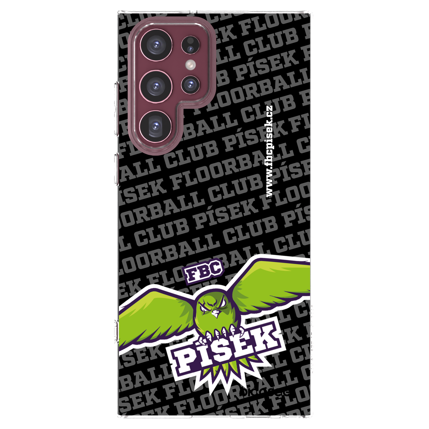 Picasee silikonový průhledný obal pro Samsung Galaxy S22 Ultra 5G - FBC Písek