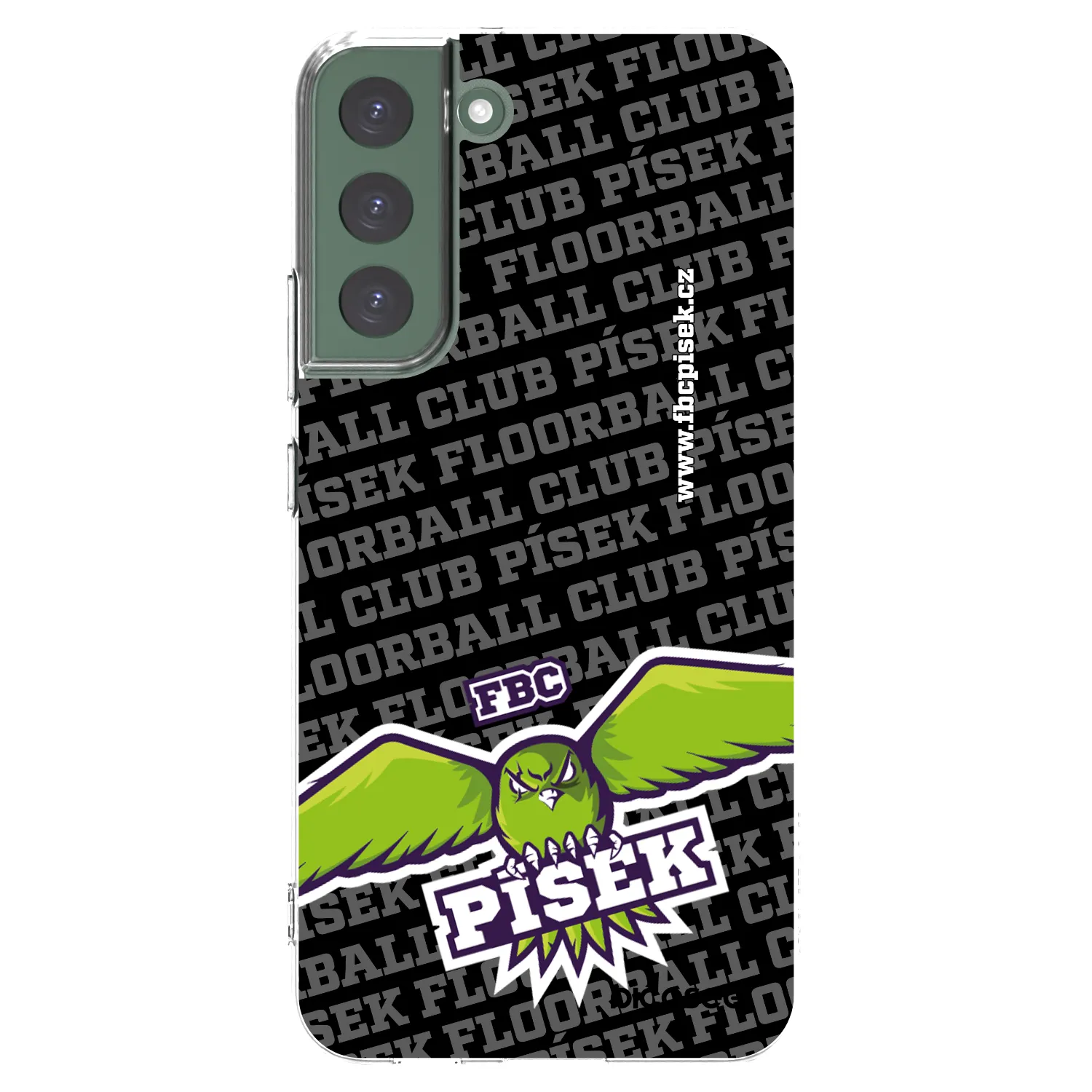 Picasee silikonový průhledný obal pro Samsung Galaxy S22+ 5G - FBC Písek