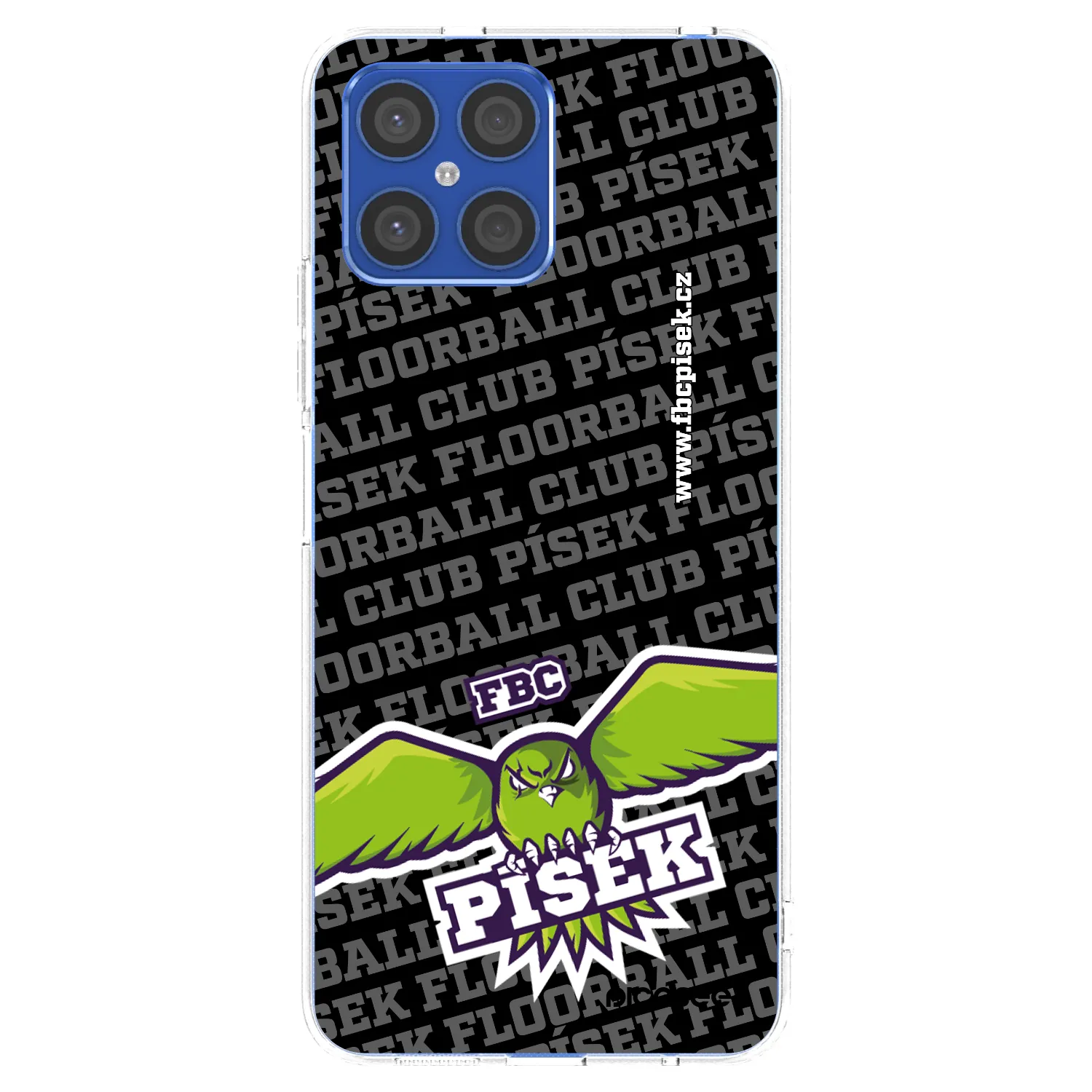 Picasee silikonový průhledný obal pro Honor X8 4G - FBC Písek