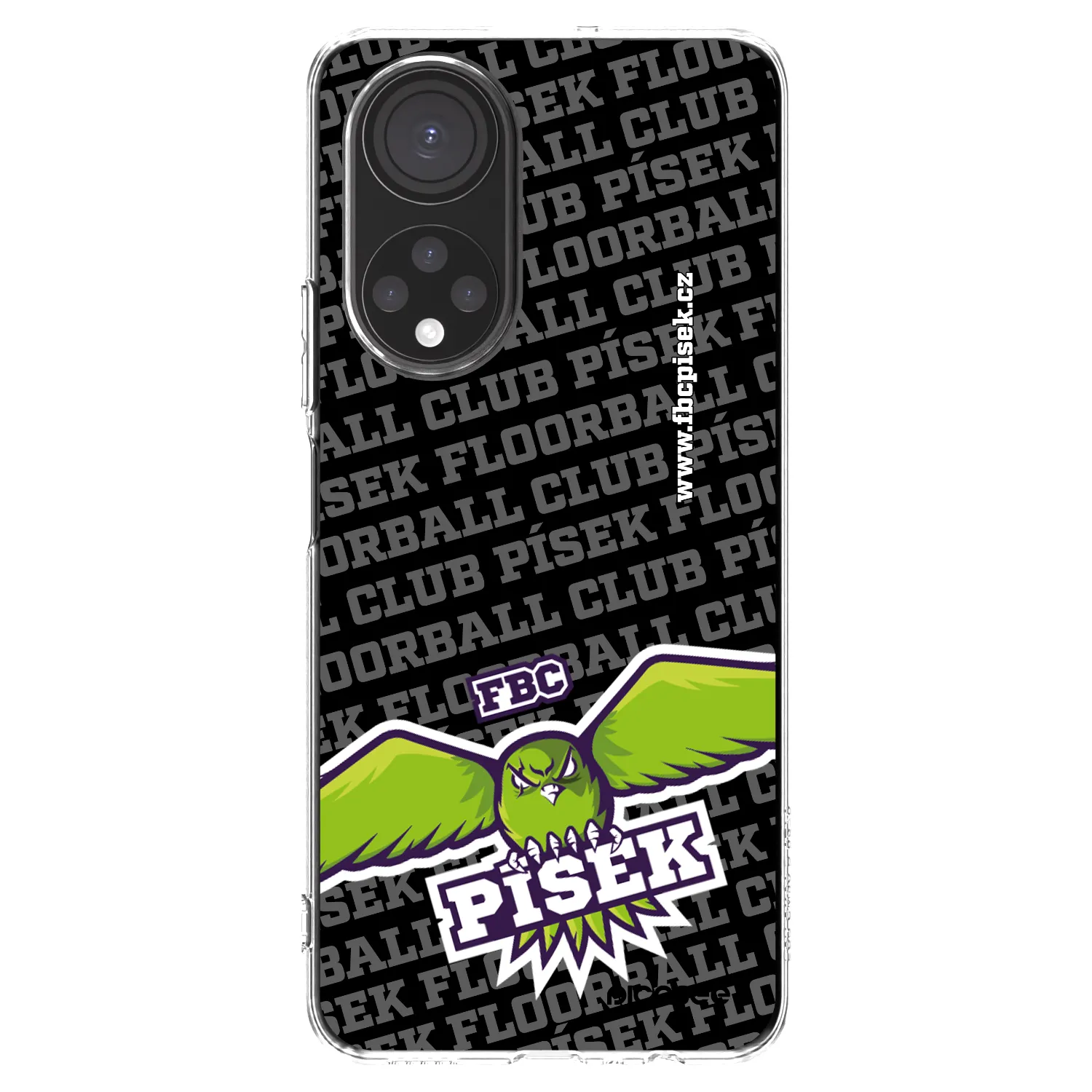 Picasee silikonový průhledný obal pro Honor X7 - FBC Písek
