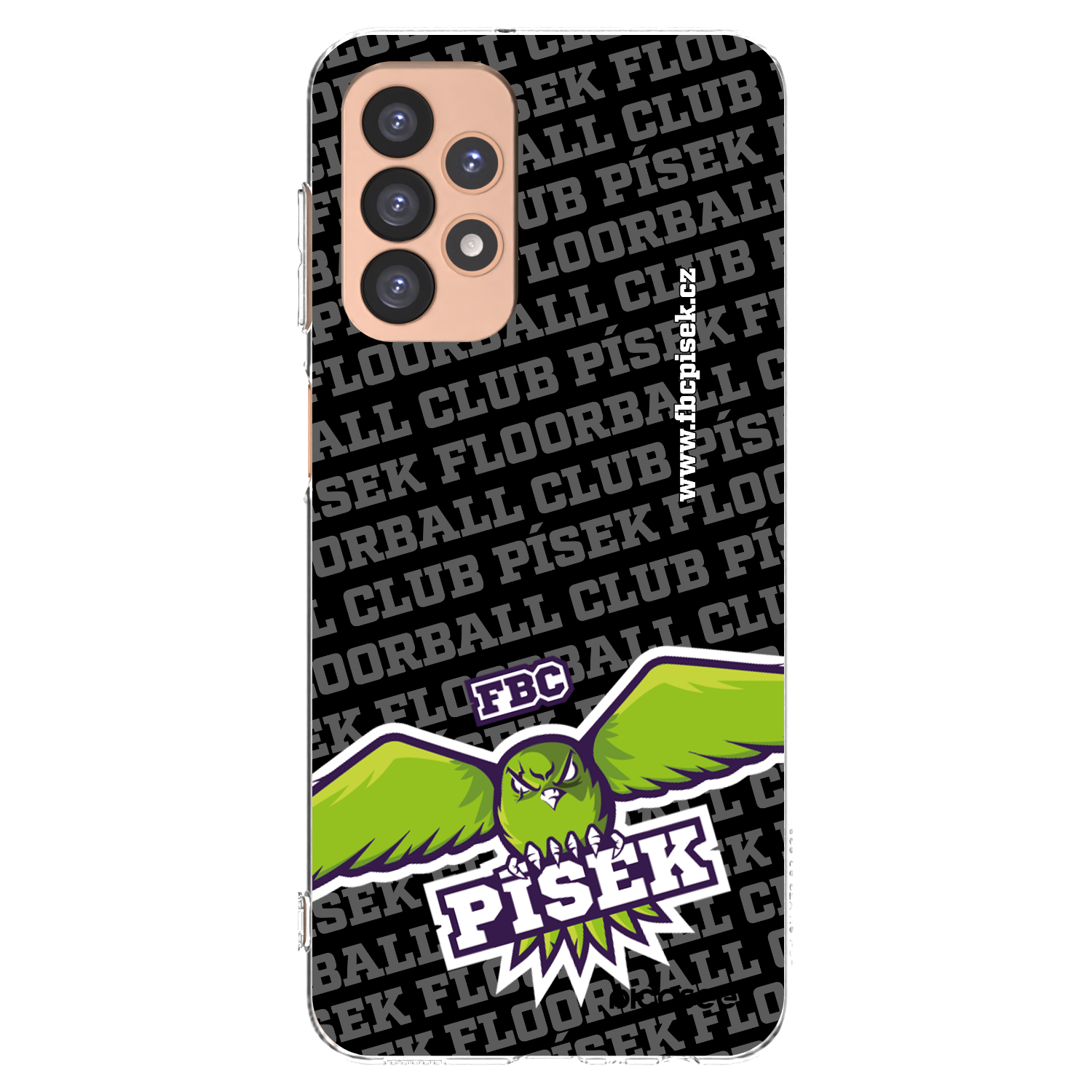 Picasee silikonový průhledný obal pro Samsung Galaxy A23 A236B 5G - FBC Písek