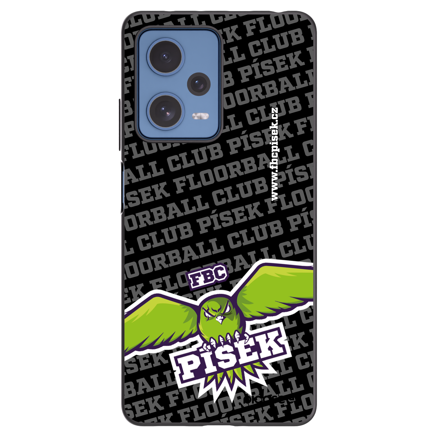 Picasee silikonový černý obal pro Xiaomi Redmi Note 12 Pro 5G - FBC Písek