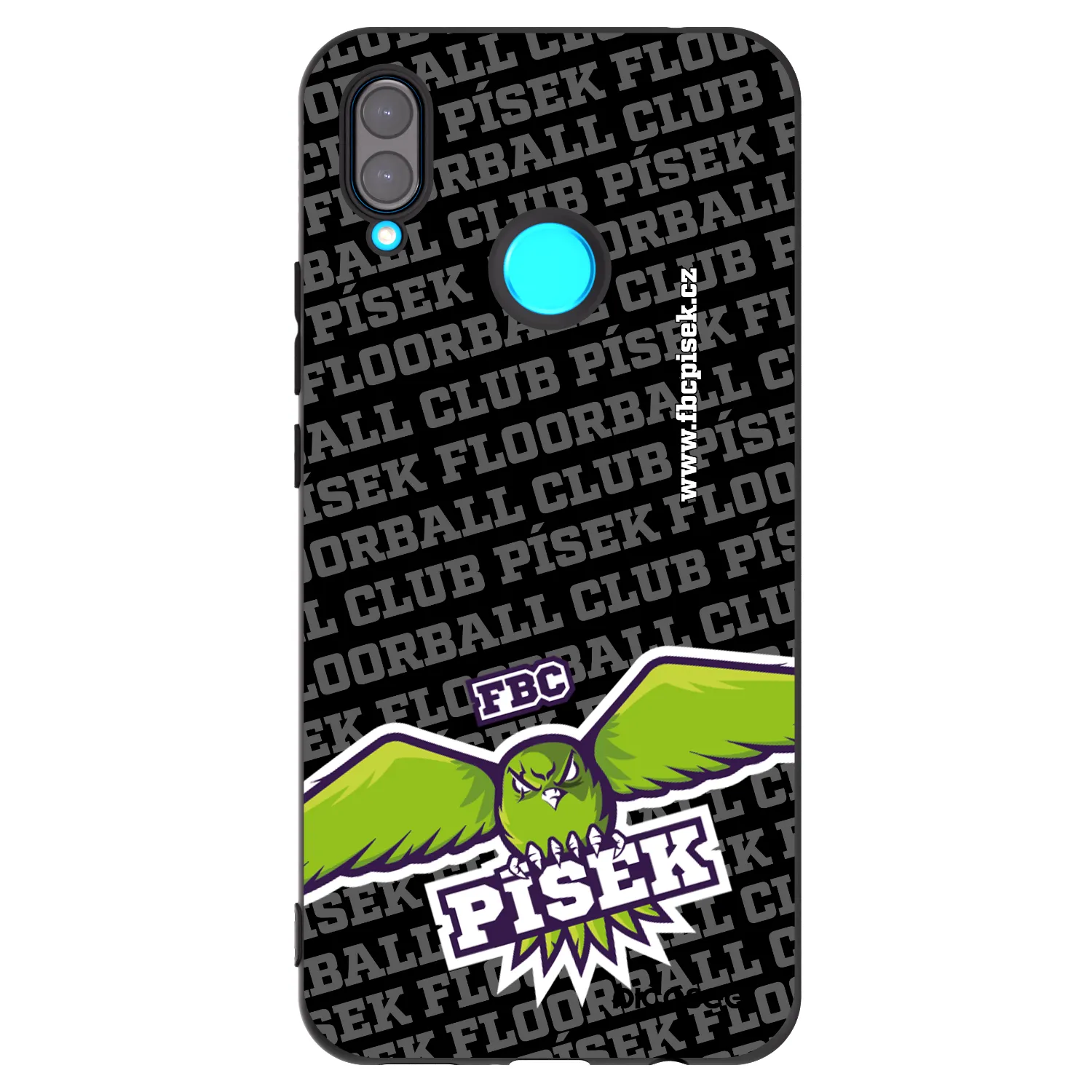 Picasee silikonový černý obal pro Huawei Nova 3 - FBC Písek