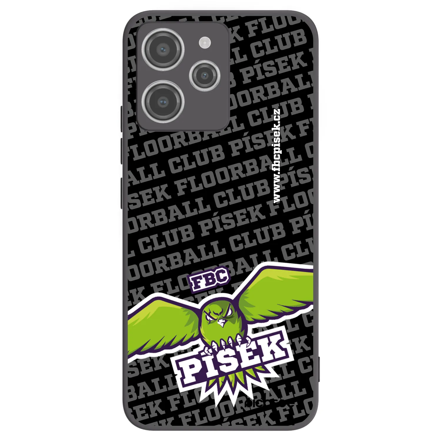 Picasee silikonový černý obal pro Xiaomi Redmi 12 4G - FBC Písek