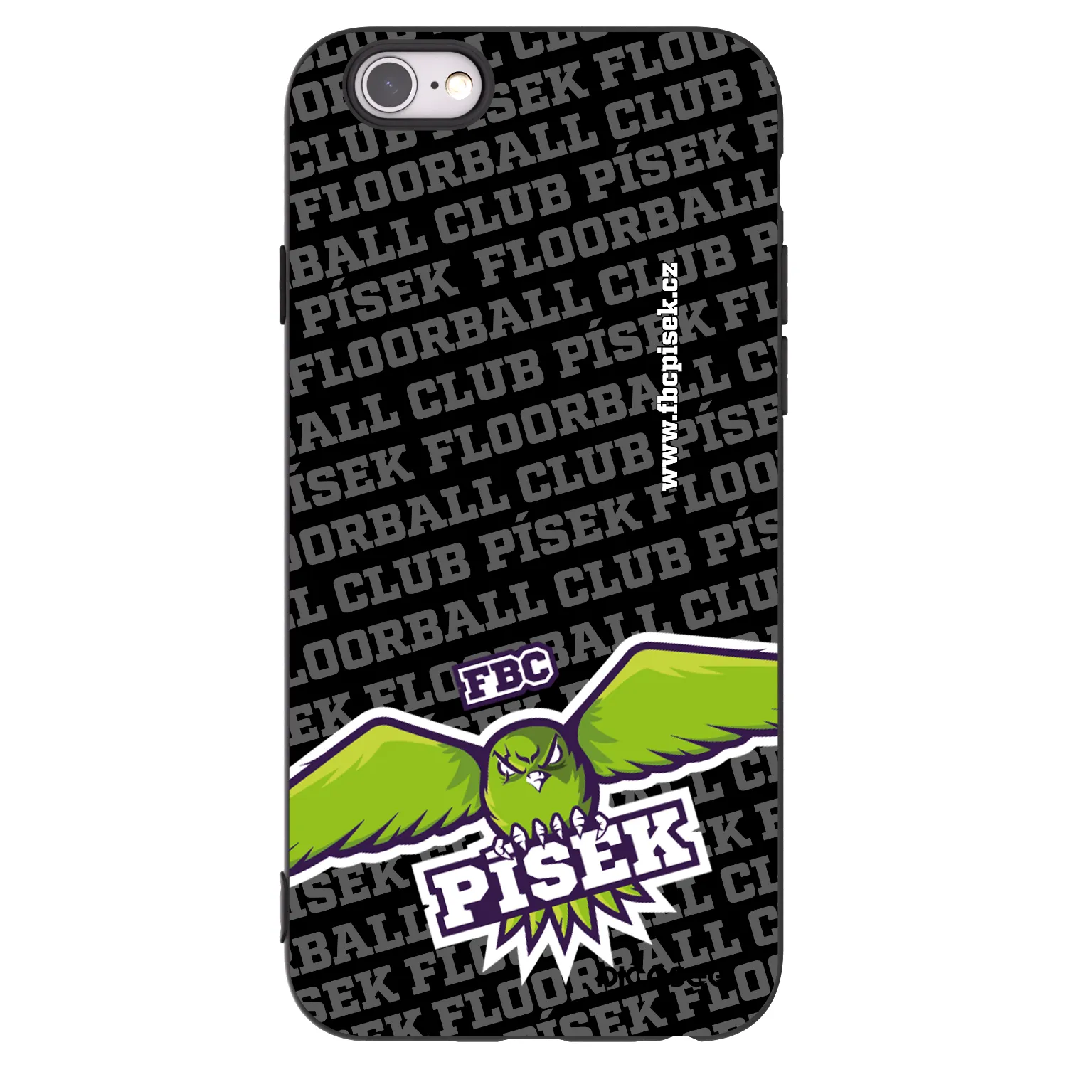 Picasee silikonový černý obal pro Apple iPhone 6/6S - FBC Písek