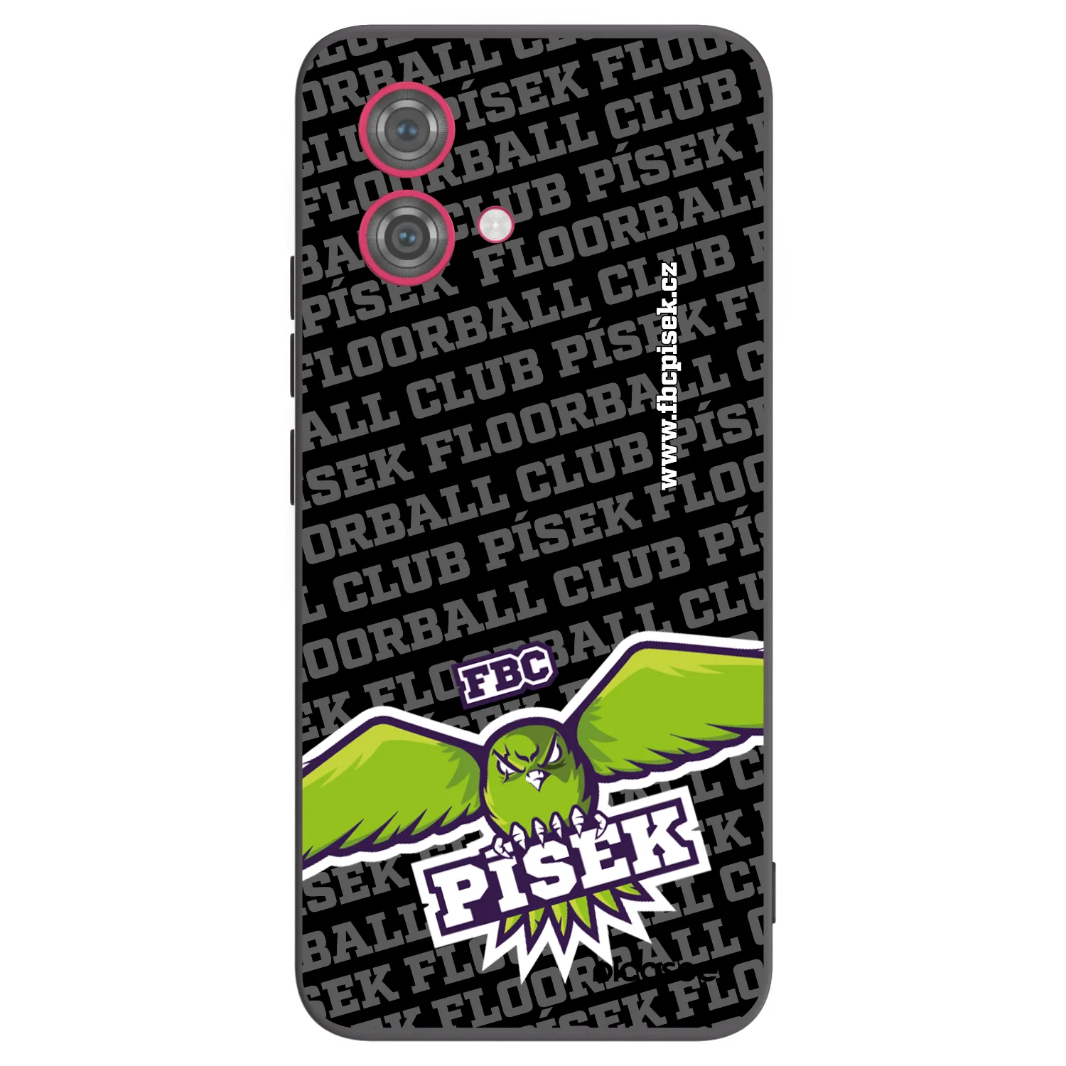 Picasee silikonový černý obal pro Motorola Moto G84 5G - FBC Písek