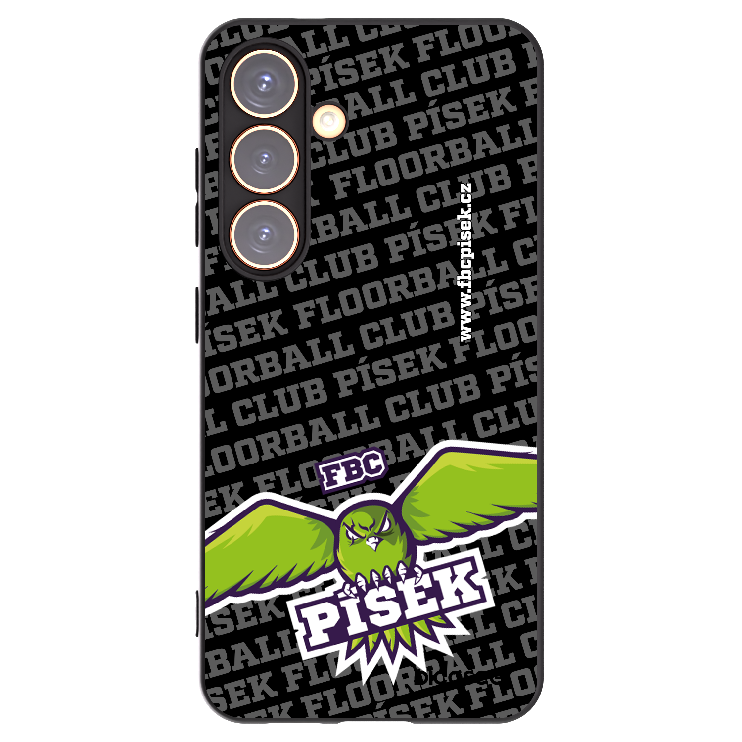 Picasee silikonový černý obal pro Samsung Galaxy S24 S921B 5G - FBC Písek