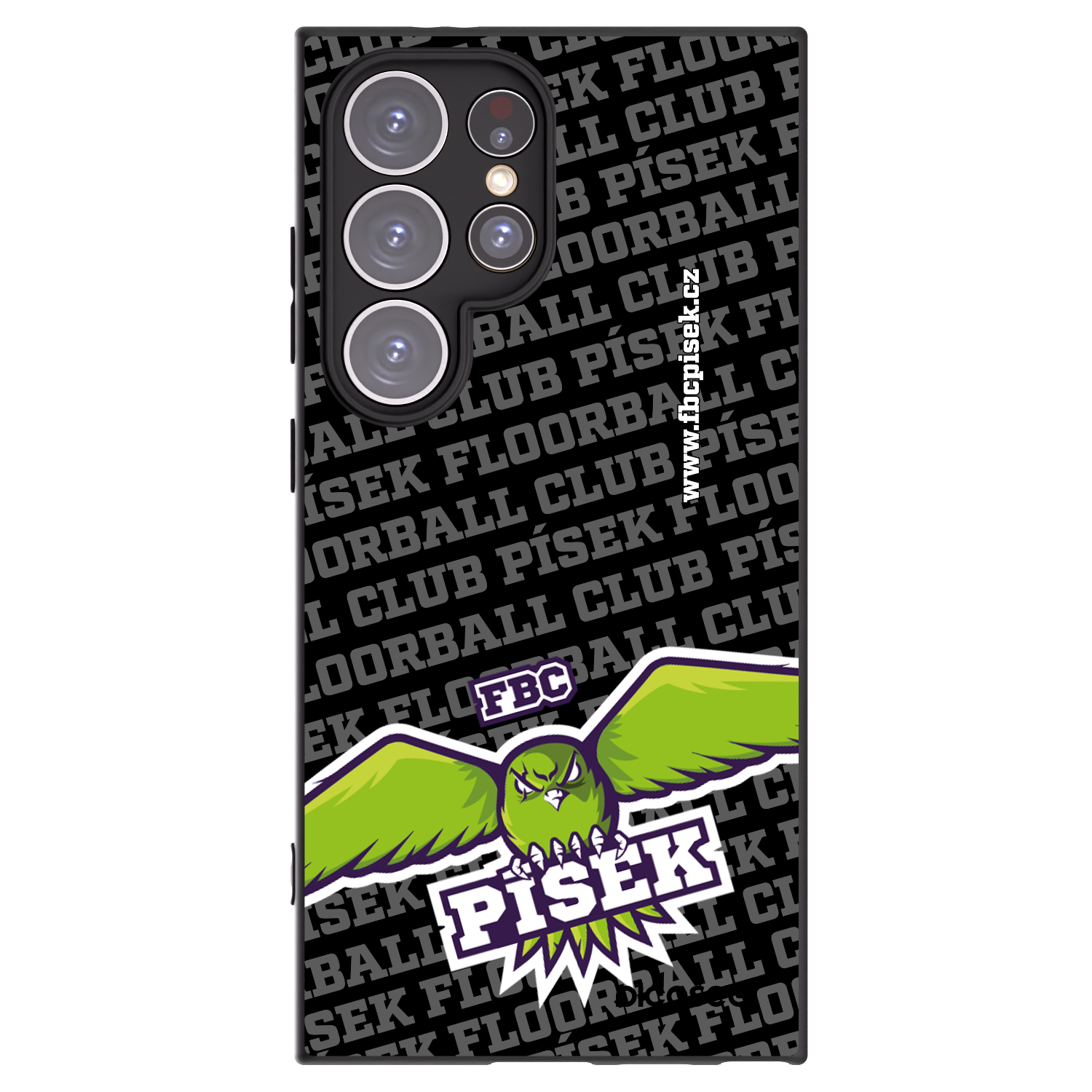 Picasee silikonový černý obal pro Samsung Galaxy S24 Ultra S928B 5G - FBC Písek