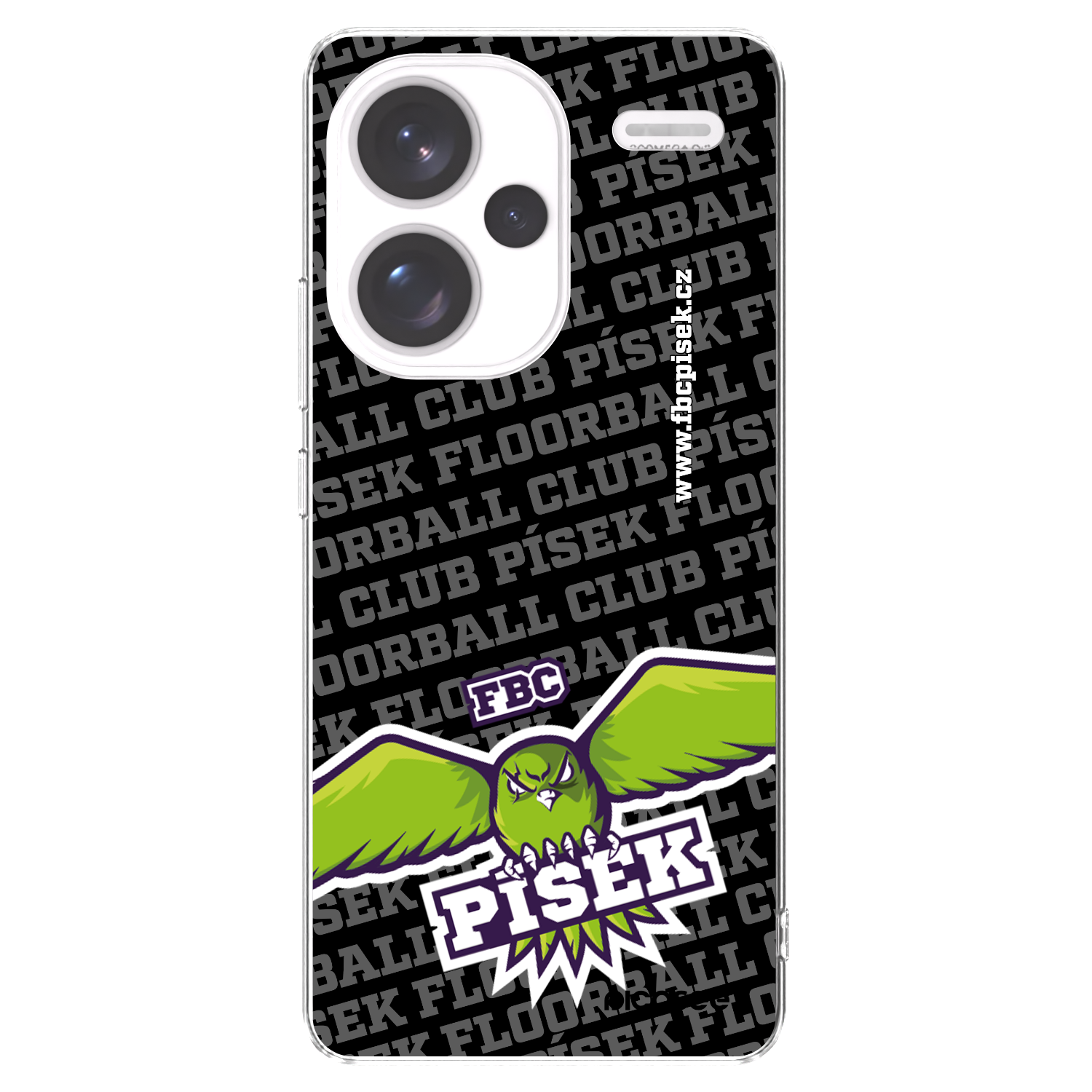 Picasee silikonový průhledný obal pro Xiaomi Redmi Note 13 Pro+ 5G - FBC Písek