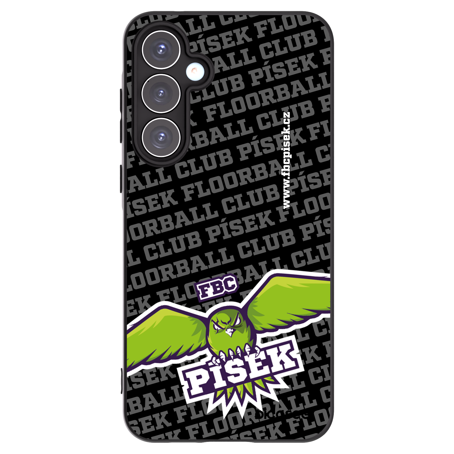 Picasee silikonový černý obal pro Samsung Galaxy A55 5G A556B - FBC Písek